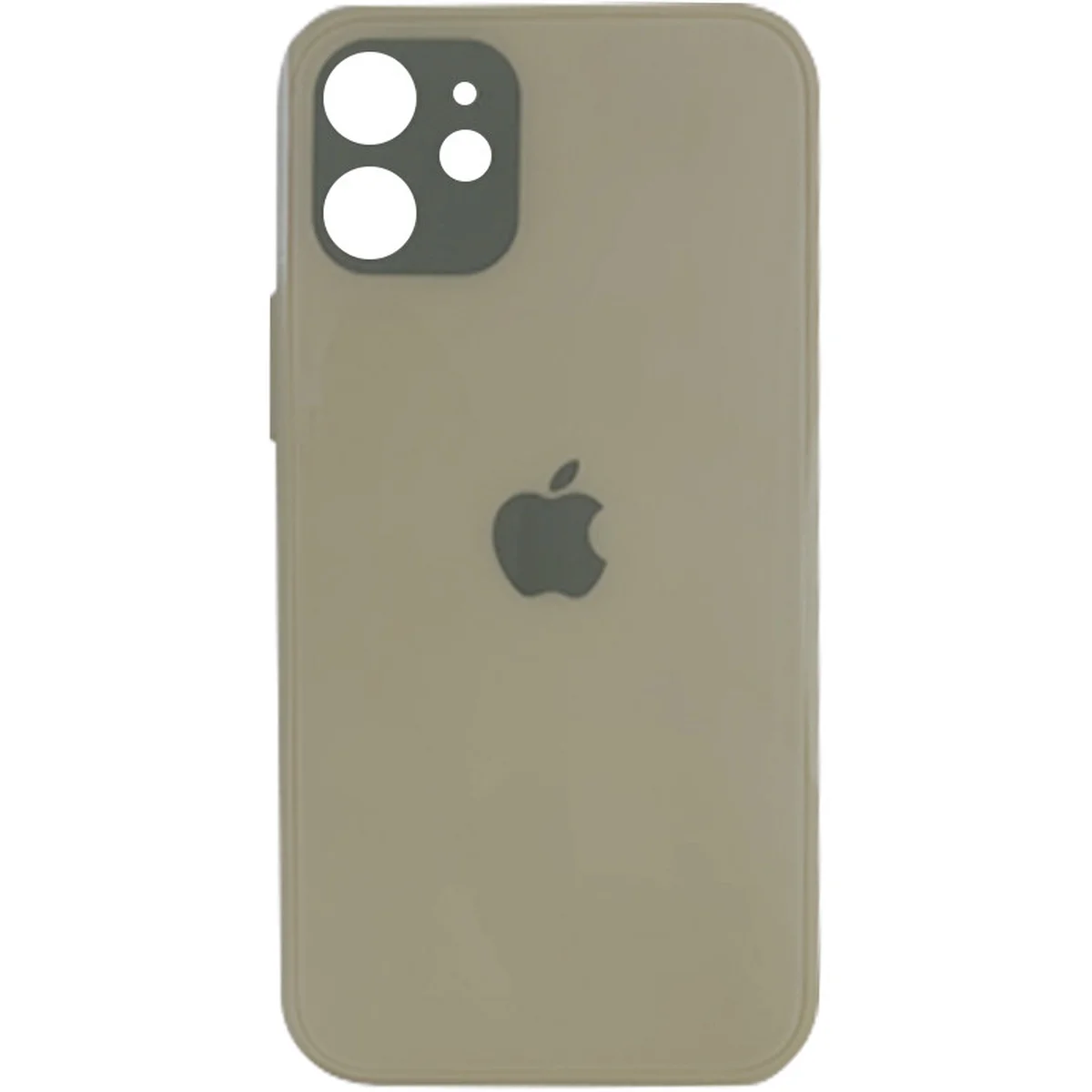 TPU + Glass чохол GLOSSY Logo Full camera для Apple iPhone 11 (6.1 ") Золотий