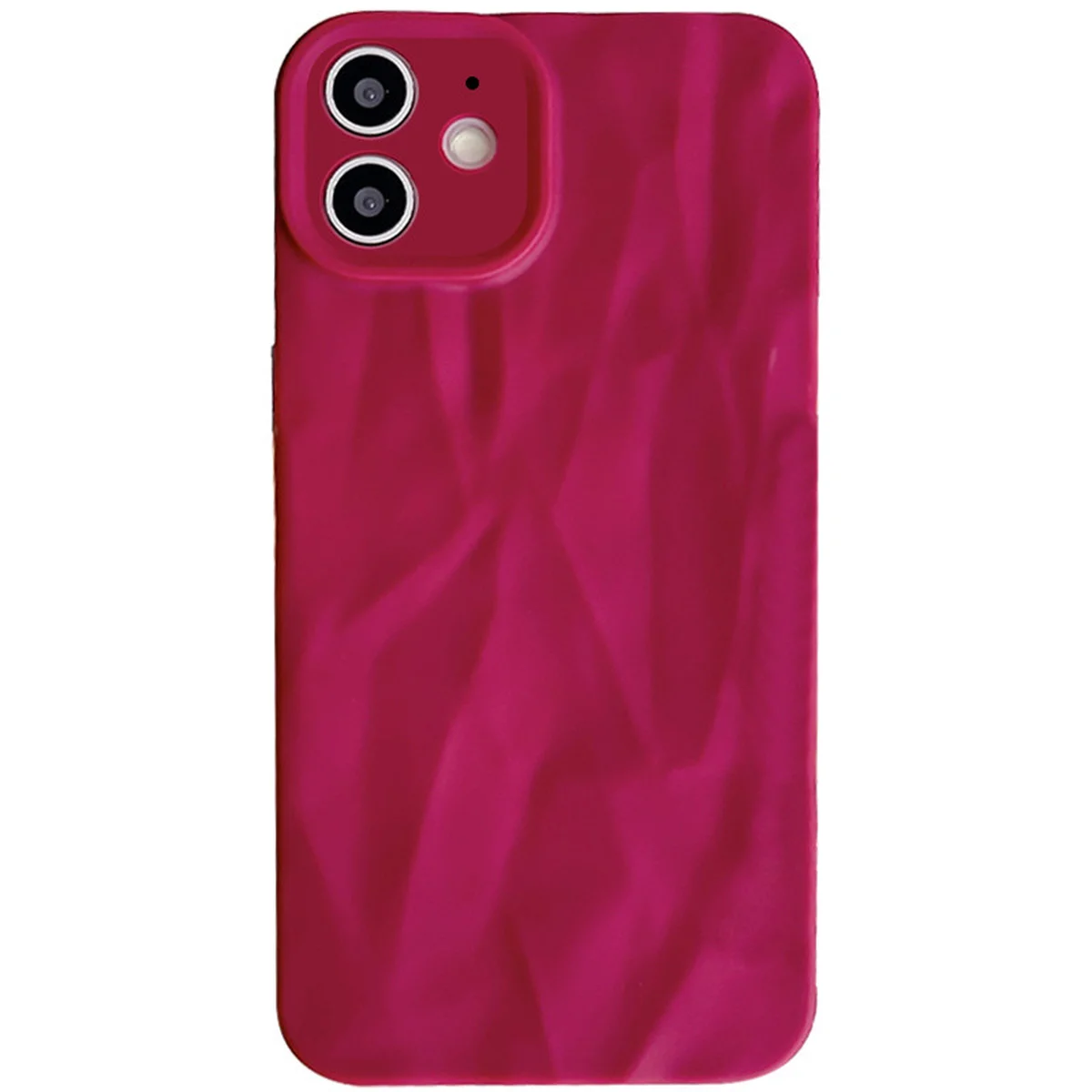 Чехол TPU Texture для Apple iPhone 11 (6.1") Red