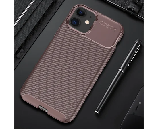 TPU чохол iPaky Kaisy Series для Apple iPhone 11 (6.1 ") Коричневий