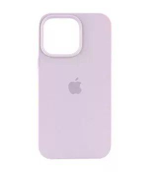 Чехол Silicone Case (AA) Logo with MagSafe для Apple iPhone 11 (6.1") Сиреневый / Lilac
