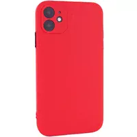Чехол TPU Square Full Camera для Apple iPhone 11 (6.1") Красный