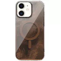 Чохол TPU Shiny Mountain (MagFit) для Apple iPhone 11 (6.1") Chocolate