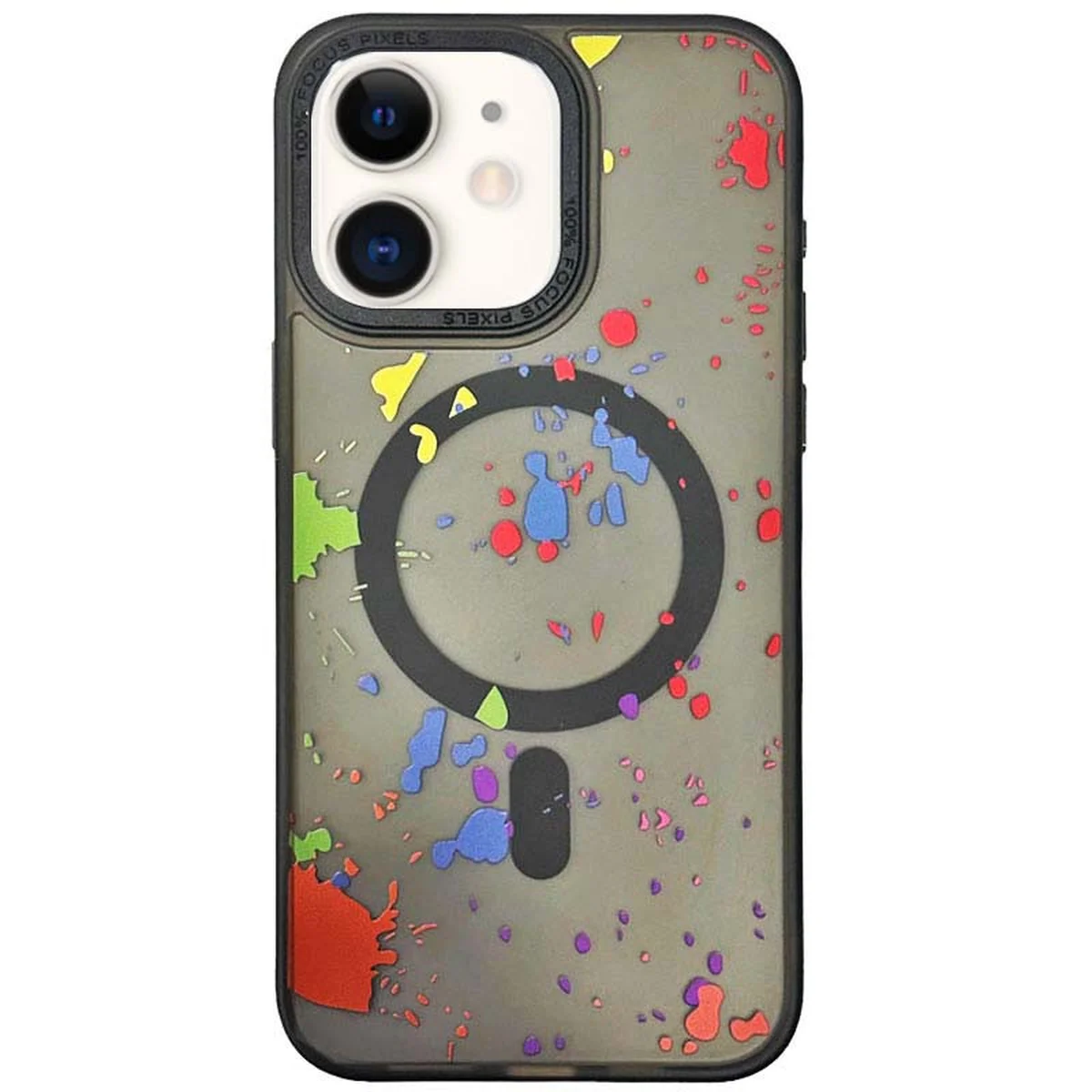 Чехол TPU+PC Flush with MagSafe для Apple iPhone 11 (6.1") Titanium black