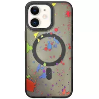 Чехол TPU+PC Flush with MagSafe для Apple iPhone 11 (6.1") Titanium black