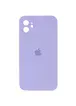 Чохол Silicone Case Square Full Camera Protective (AA) для Apple iPhone 11 (6.1 ") Бузковий / Dasheen