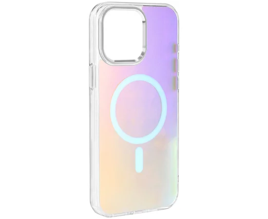 Чохол TPU Lunar Glow (MagFit) для Apple iPhone 11 (6.1") Silver White