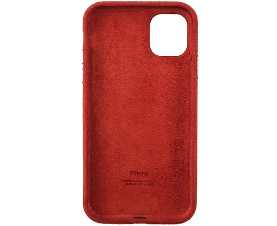 Чехол ALCANTARA Case Full для Apple iPhone 11 (6.1") Красный
