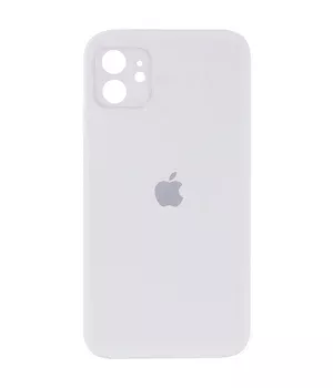Чохол Silicone Case Square Full Camera Protective (AA) Apple iPhone 11 (6.1") Білий / White