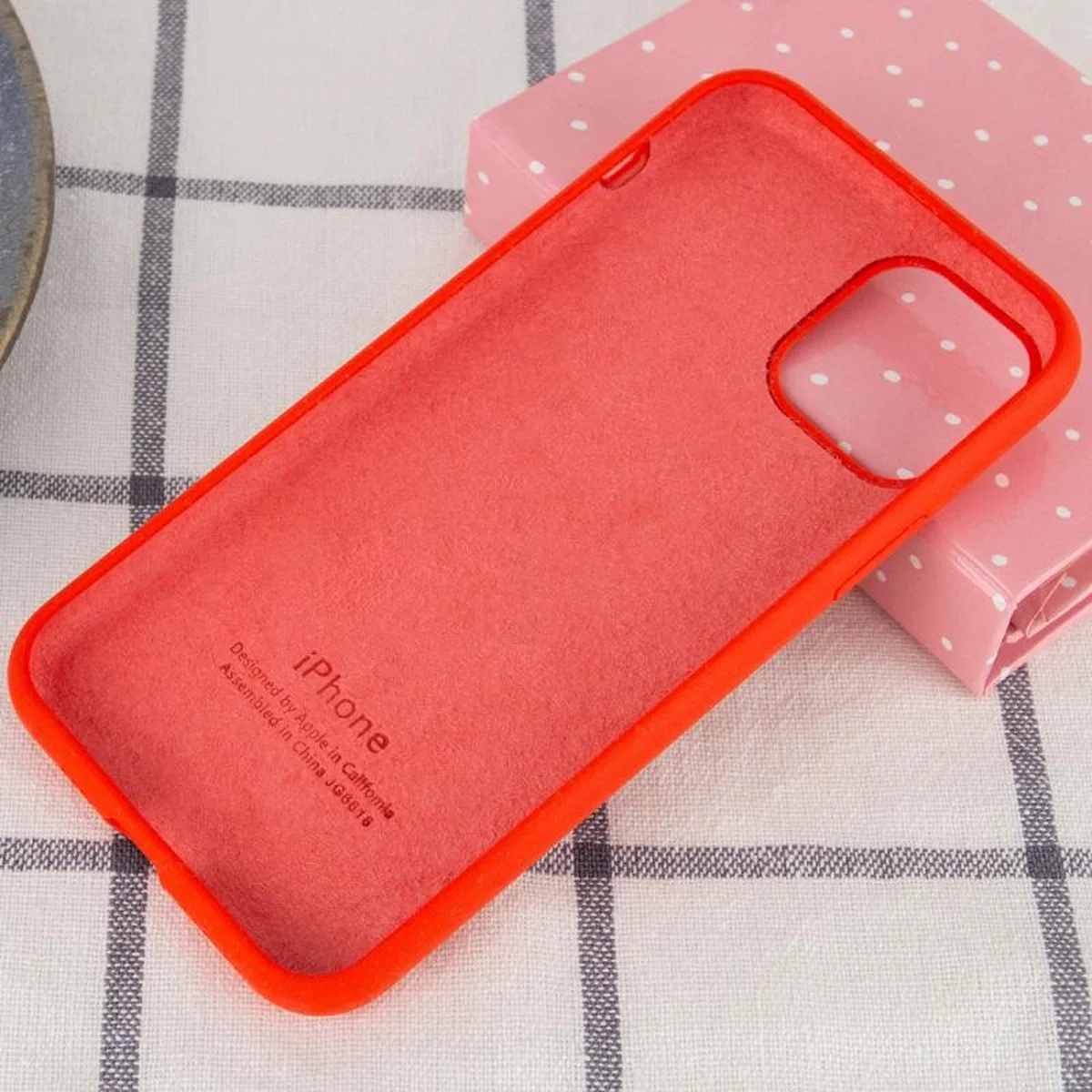 Чохол Silicone Case Full Protective (AA) Apple iPhone 11 (6.1") Червоний / Red
