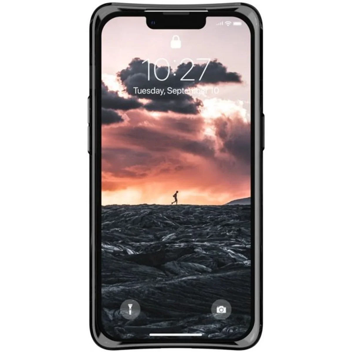 Чохол TPU UAG PLYO series для Apple iPhone 11 (6.1") Прозорий / Чорний