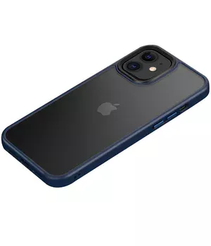 TPU + PC чохол Metal Buttons для Apple iPhone 11 (6.1 ") Синій