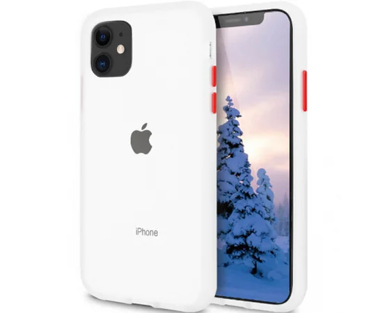 TPU чехол LikGus Maxshield для Apple iPhone 11 (6.1") Прозрачный