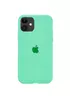 Чохол Silicone case (A) (з закритим низом) для Apple iPhone 11 (6.1 ") Зелений / Spearmint