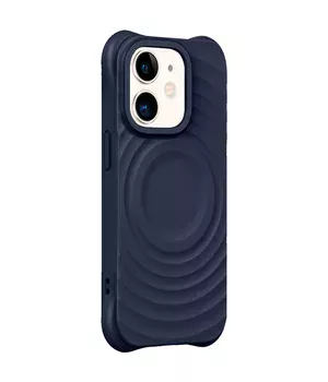Чехол TPU Orbit with MagSafe для Apple iPhone 11 (6.1") Dark Blue