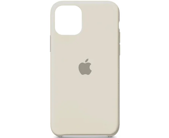 Чехол Silicone Case (AA) для Apple iPhone 11 (6.1") Бежевый / Creamy White