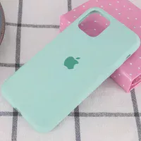Чохол Silicone Case Full Protective (AA) для Apple iPhone 11 (6.1") Бірюзовий / Turquoise