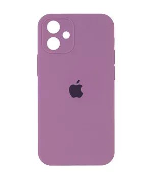 Чохол Silicone Case Square Full Camera Protective (AA) для Apple iPhone 11 (6.1") Ліловий / Lilac Pride