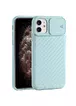 Чохол Camshield TPU зі шторкою захищає камеру для Apple iPhone 11 (6.1 ") Бірюзовий