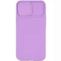 Чохол Camshield Square TPU зі шторкою для камери для Apple iPhone 11 (6.1 ") Бузковий