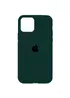 Чохол Silicone Case Full Protective (AA) для Apple iPhone 11 (6.1") Зелений / Forest green