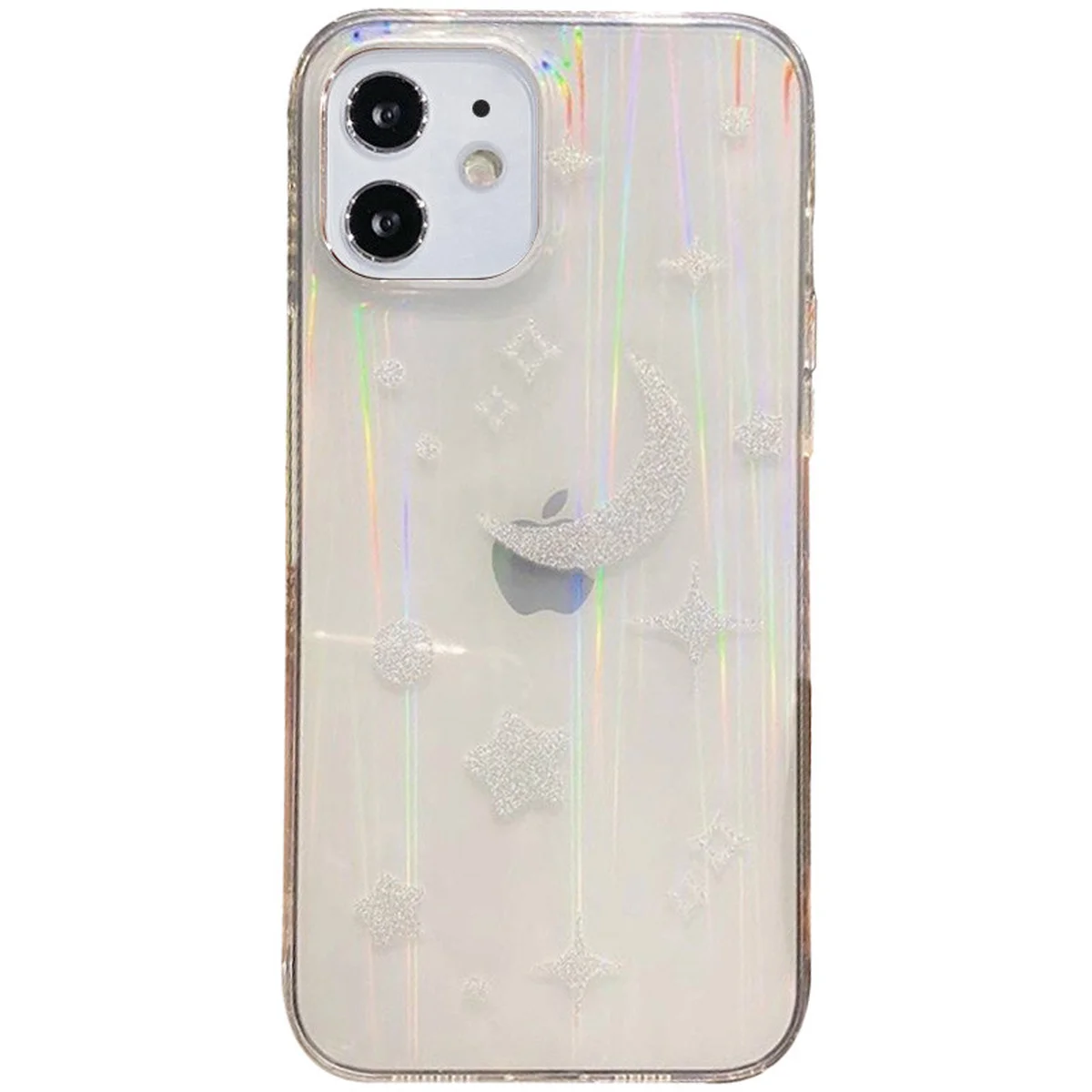 TPU + Glass чохол Aurora Space для Apple iPhone 11 (6.1 ") Місяць