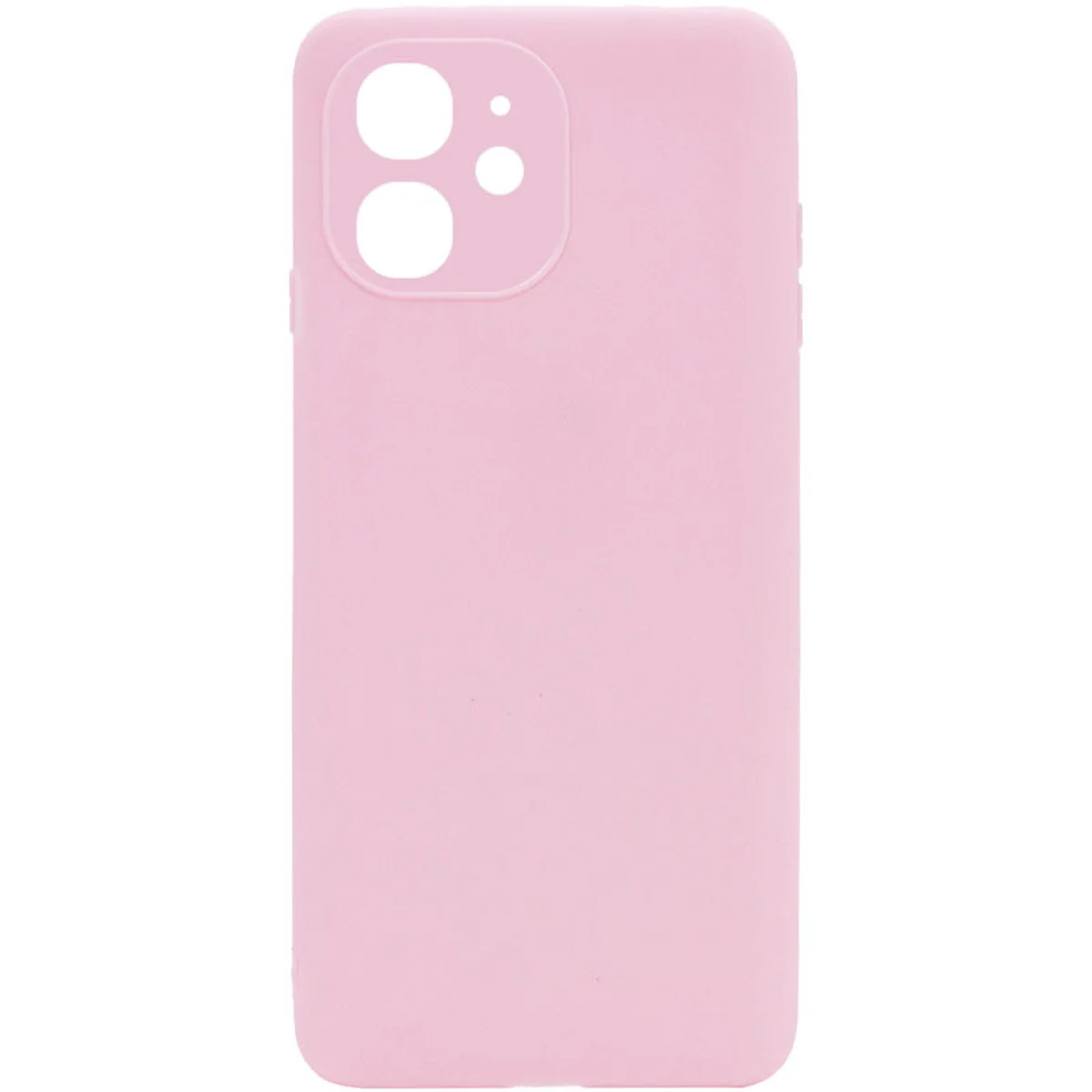 Силіконовий чохол Candy Full Camera для Apple iPhone 11 (6.1 ") Рожевий / Pink Sand