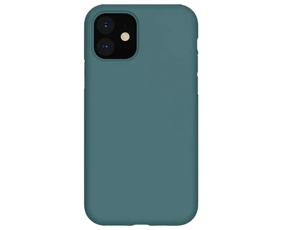 Силиконовый чехол Epic матовый soft-touch для Apple iPhone 11 (6.1") Синий / Denim Blue