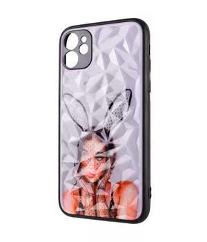 TPU+PC чохол Prisma Ladies для Apple iPhone 11 (6.1") Rabbit
