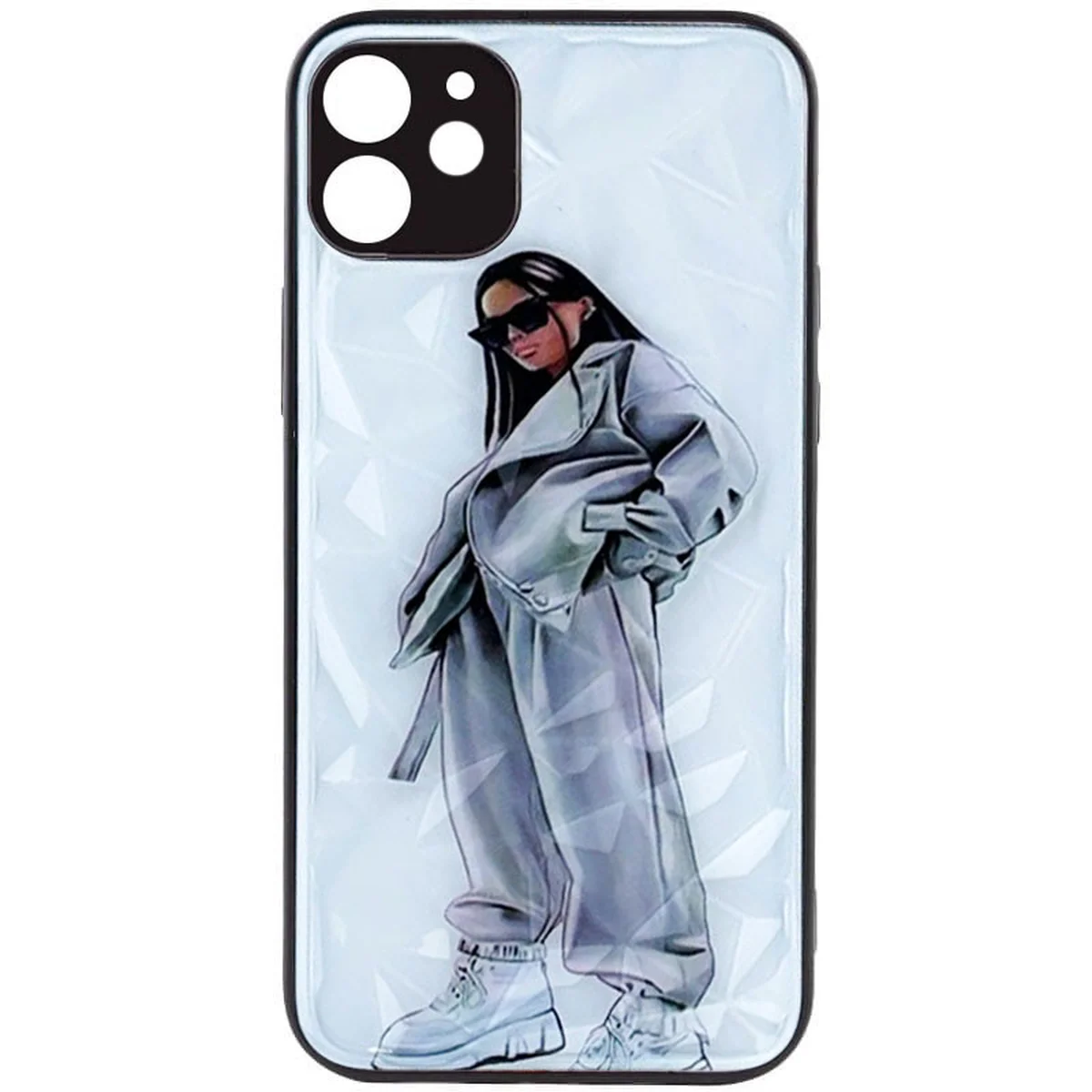 TPU+PC чехол Prisma Ladies для Apple iPhone 11 (6.1") Fashion Style