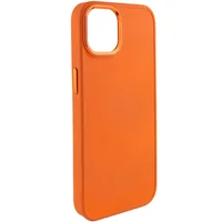 TPU чехол Bonbon Metal Style для Apple iPhone 11 (6.1") Оранжевый / Papaya