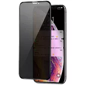 Защитное стекло Privacy 5D Matte (full glue)  для Apple iPhone 11 / XR (6.1") Черный
