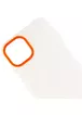 Чохол TPU+PC Bichromatic для Apple iPhone 11 (6.1") Matte / Orange