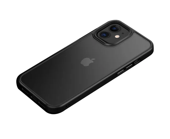 TPU + PC чохол Metal Buttons для Apple iPhone 11 (6.1 ") Чорний