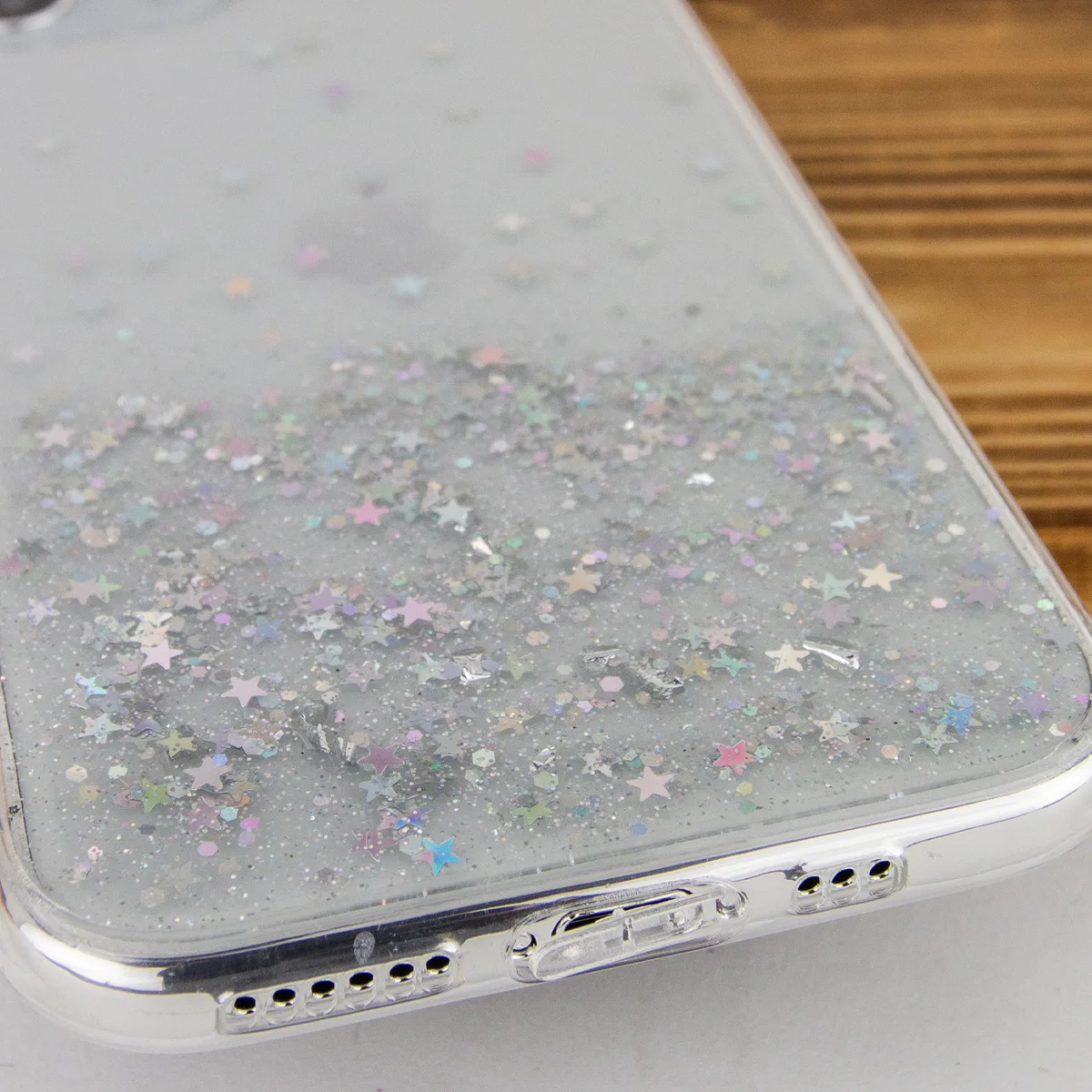 TPU чохол Star Glitter для Apple iPhone 11 (6.1 ") Прозорий