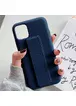 Чохол Silicone Case Hand Holder для Apple iPhone 11 (6.1 ") Темно-синій / Midnight blue