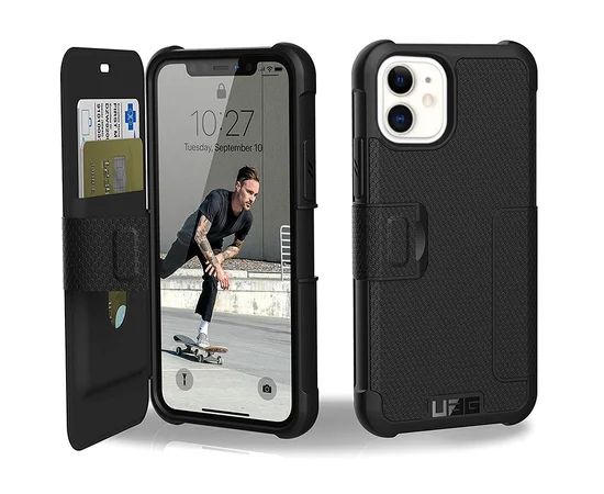 Чехол-книжка UAG Metropolis для Apple iPhone 11 (6.1") Черный