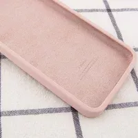 Чехол Silicone Case Square Full Camera Protective (AA) для Apple iPhone 11 (6.1") Розовый / Pink Sand