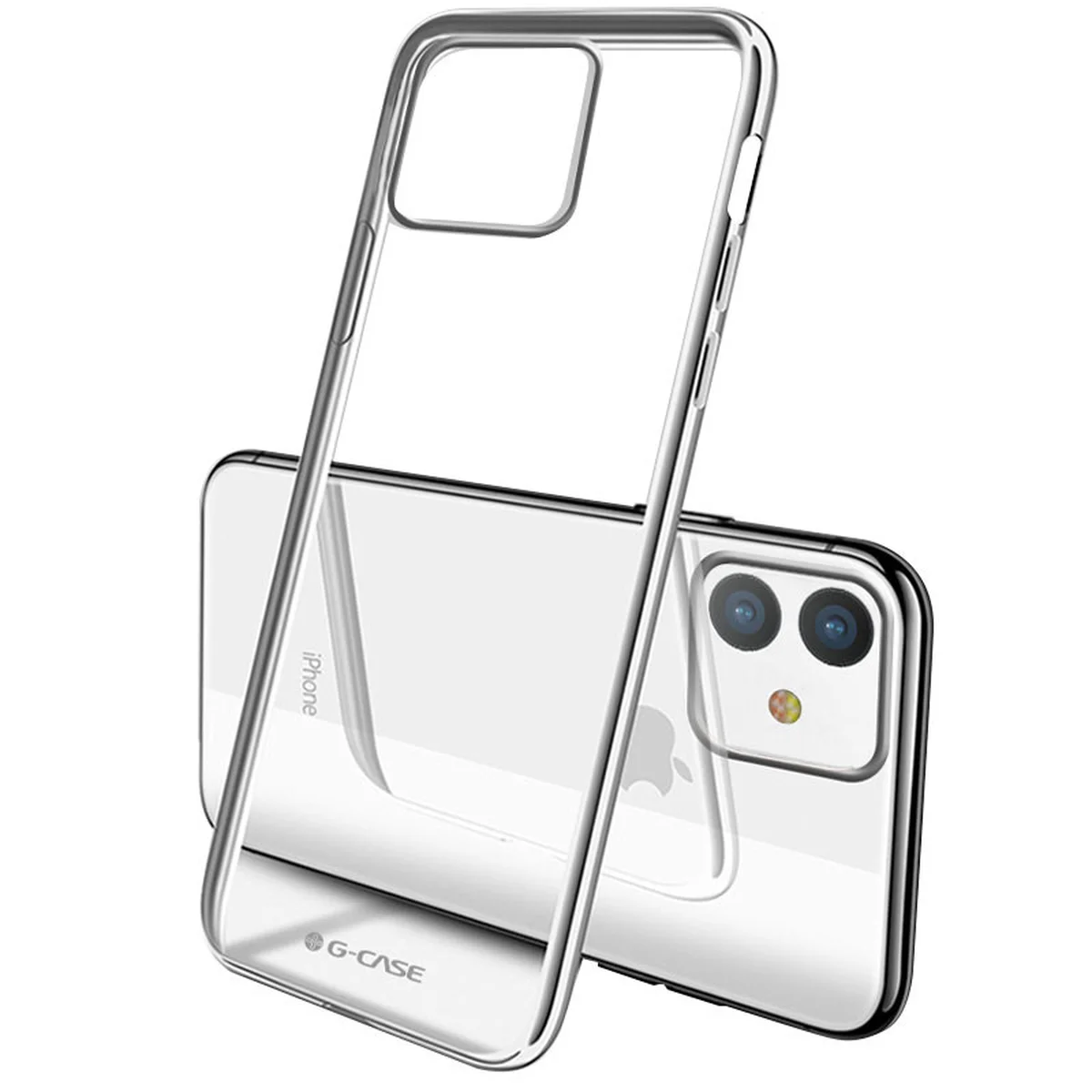 TPU чохол G-Case Shiny Series для Apple iPhone 11 (6.1 ") Срібний
