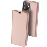 Чехол-книжка Dux Ducis с карманом для визиток для Apple iPhone 11 (6.1") Rose Gold