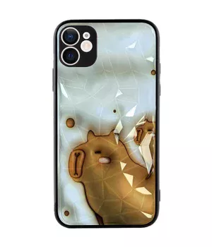 TPU+PC чехол Prisma Fluffie для Apple iPhone 11 (6.1") Capybara