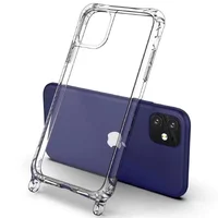Чехол TPU Crossbody Transparent для Apple iPhone 11 (6.1") Синий