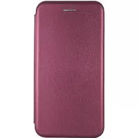 Шкіряний чохол-книжка Classy для Apple iPhone 11 (6.1") Бордовий