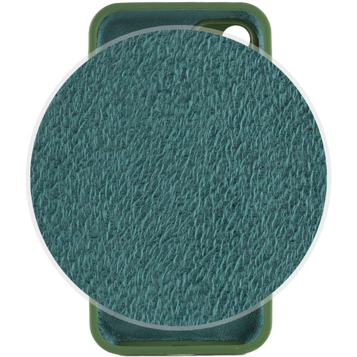 Чохол Silicone Case Lakshmi Square Full Camera для Apple iPhone 11 (6.1") Зелений / Army green