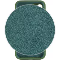 Чохол Silicone Case Lakshmi Square Full Camera для Apple iPhone 11 (6.1") Зелений / Army green
