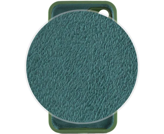 Чехол Silicone Case Lakshmi Square Full Camera для Apple iPhone 11 (6.1") Зеленый / Army green