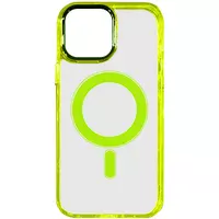 Чехол TPU Iris with MagSafe для Apple iPhone 11 (6.1") Желтый