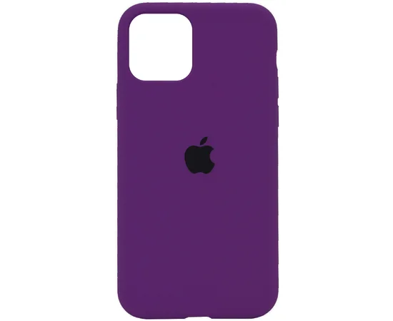 Чохол Silicone Case Full Protective (AA) для Apple iPhone 11 (6.1 ") Фіолетовий / Ultra Violet