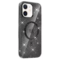 Чехол TPU Eclipse Sparkle (MagFit) для Apple iPhone 11 (6.1") Black