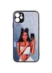TPU+PC чехол Prisma Ladies для Apple iPhone 11 (6.1") Black in White