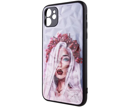 TPU+PC чохол Prisma Ladies для Apple iPhone 11 (6.1") Ukrainian Girl